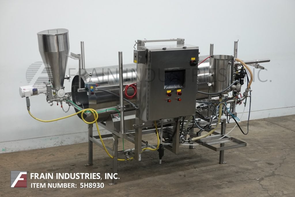 30" Spray Dynamic #Soft-Flight, Stainless Steel, continuous motion coating drum - Image 1