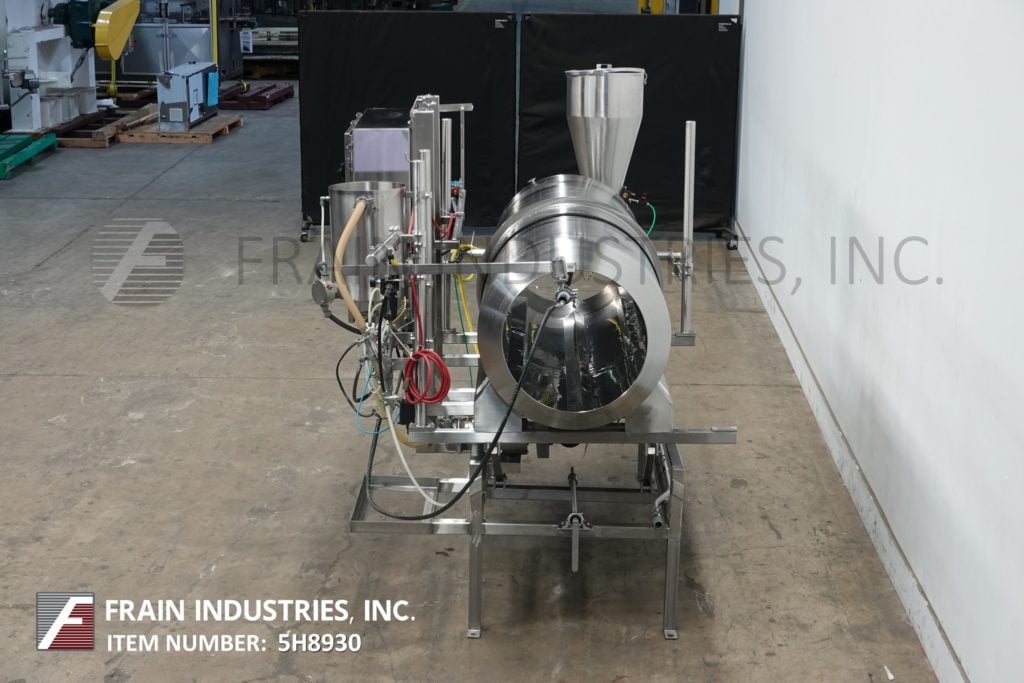 30" Spray Dynamic #Soft-Flight, Stainless Steel, continuous motion coating drum - Image 4
