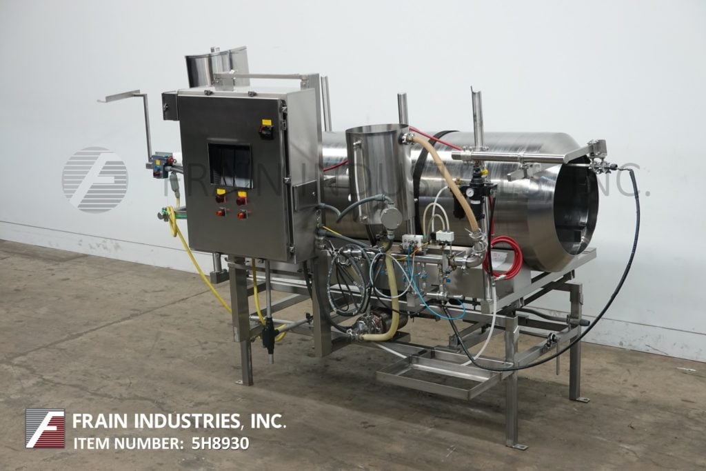 30" Spray Dynamic #Soft-Flight, Stainless Steel, continuous motion coating drum - Image 5