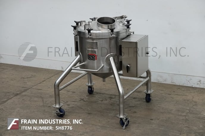 55 gallon Lee #55CBT, 316 Stainless Steel single wall vacuum tank reactor, 5 psi - Image 1