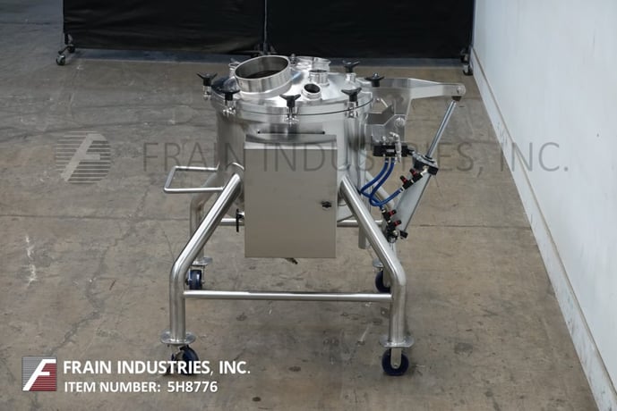 55 gallon Lee #55CBT, 316 Stainless Steel single wall vacuum tank reactor, 5 psi - Image 3