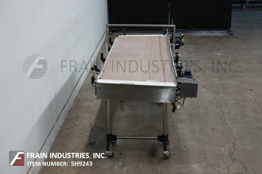Unscrambler Accumulators, 36" wide x 112" long, Stainless Steel bi-directional off-line accumulation table - Image 4