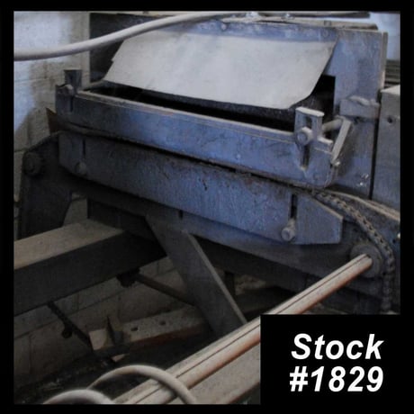 Burrmaster #1, brush deburring machine, 18" brush, 3" tube diameter, 168" tube length, #1829 - Image 1