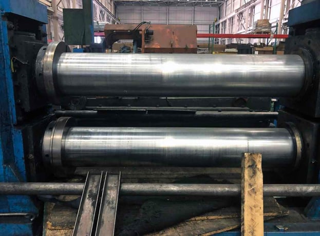 60" x 10" Paxson, slitting line, 60.7:1 gear reducer, 20" -24" hydraulic expansion - Image 4