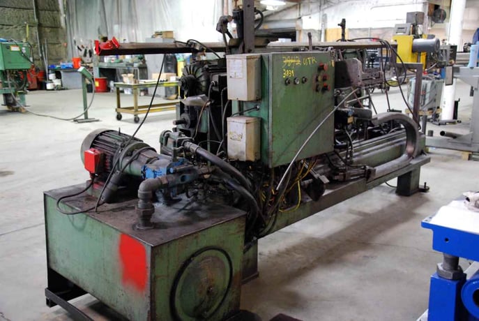 3" Haven #912, double end facer, parts machine, 60" tube length - Image 2