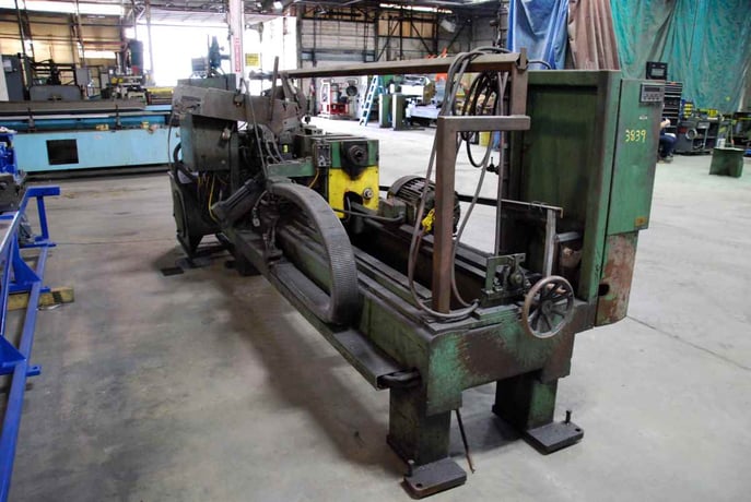 3" Haven #912, double end facer, parts machine, 60" tube length - Image 4
