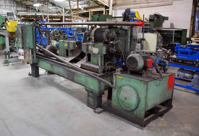 3" Haven #912, double end facer, parts machine, 60" tube length - Image 5