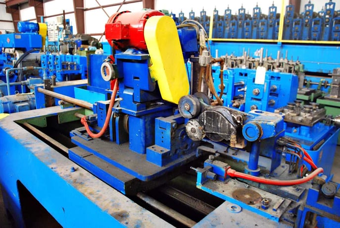 1" Bertolette, flying rotary cut-off tube, 36" length, 30 FPM, 1982 - Image 3