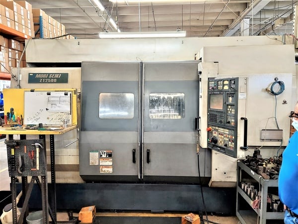 Mori Seiki #ZT-2500Y, twin spindle, live tool, Y-Axis, Mori Fanuc MSG501, 2001 - Image 1