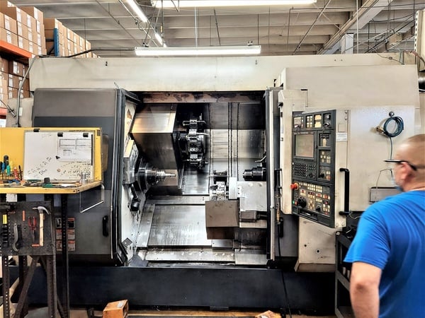Mori Seiki #ZT-2500Y, twin spindle, live tool, Y-Axis, Mori Fanuc MSG501, 2001 - Image 2