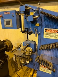 Dynamex #TPX-36-3-EU, driven tape payoff machine, 2 pad positions, 2014 - Image 2