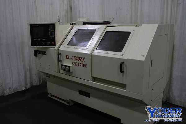 Jet #CL-1640ZX, CNC lathe, Anilam 4200T Control, 16" swing, 3-jaw 10" chuck, 10 HP, #74504 - Image 1
