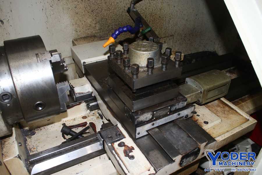 Jet #CL-1640ZX, CNC lathe, Anilam 4200T Control, 16" swing, 3-jaw 10" chuck, 10 HP, #74504 - Image 2