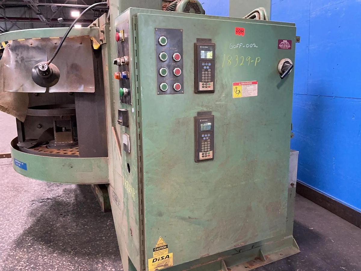 22" Goff multi-table, 15 HP, (5) 22" tables, dust collector, good condition, 2006 - Image 4