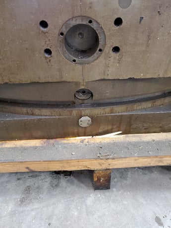 48" x 60" Giddings & Lewis, air lift rotary table - Image 8