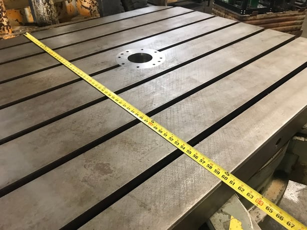 60" x 72" Mitts & Merrill Precision CNC rotary table, 20" high - Image 9