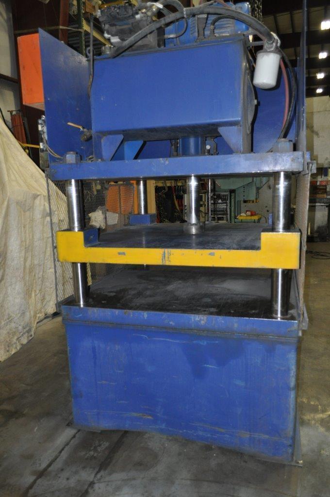 42.4 Ton, Neff #H-40-15M, 12" stroke, 24" daylight, 60" x 60" bed, 4" cylinder diameter, palm buttons - Image 6