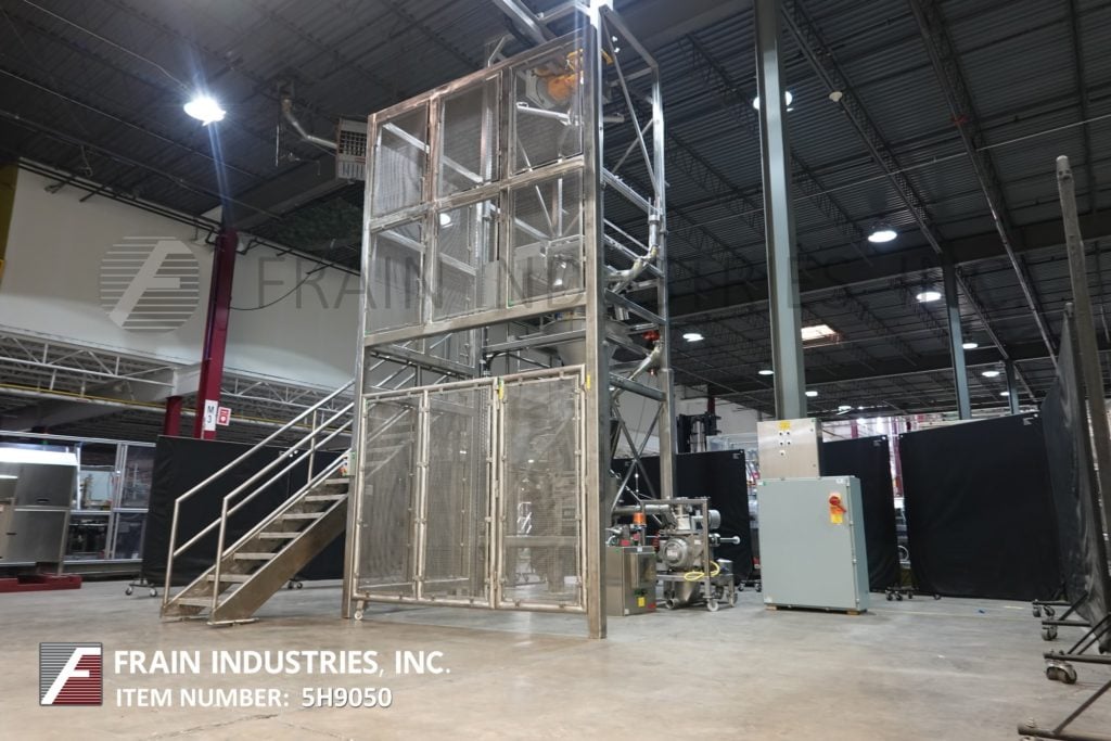 Super Sack Unloading system, Mac Process Equipment, 1 ton capacity, all Stainless Steel box tube design with - Image 4
