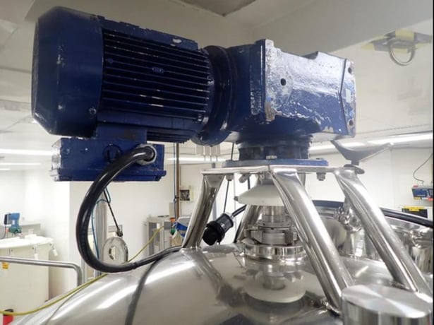 200 gallon Falco Stainless Steel Equipment #CRN-K5196-5, Stainless Steel jacketed process reactor tank, 55" - Image 3