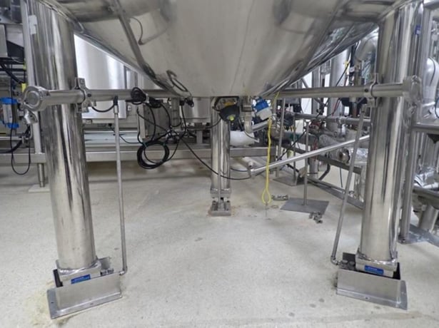 200 gallon Falco Stainless Steel Equipment #CRN-K5196-5, Stainless Steel jacketed process reactor tank, 55" - Image 5