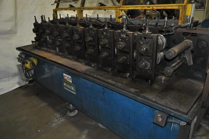 11 Stand, Tru Tech, rollformer, 50 HP, 2" spindle diameter, 10" roll space, coolant - Image 2