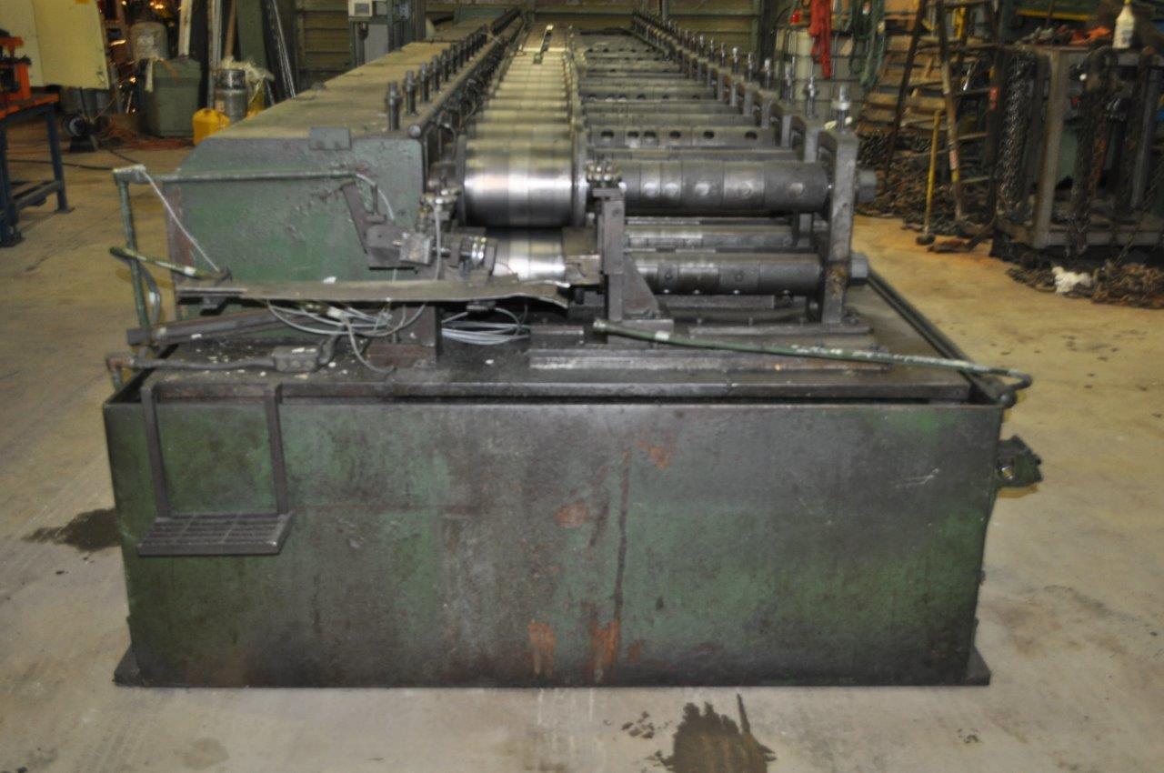 24 Stand, Tishken #24-HWS, 3" spindle diameter, 36" roll space, 40 HP, 14" horizontal centers, 1986 - Image 2
