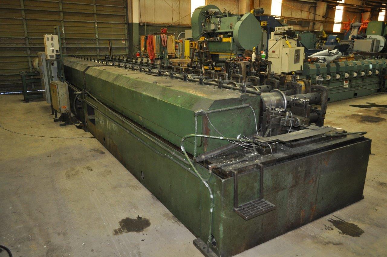 24 Stand, Tishken #24-HWS, 3" spindle diameter, 36" roll space, 40 HP, 14" horizontal centers, 1986 - Image 6