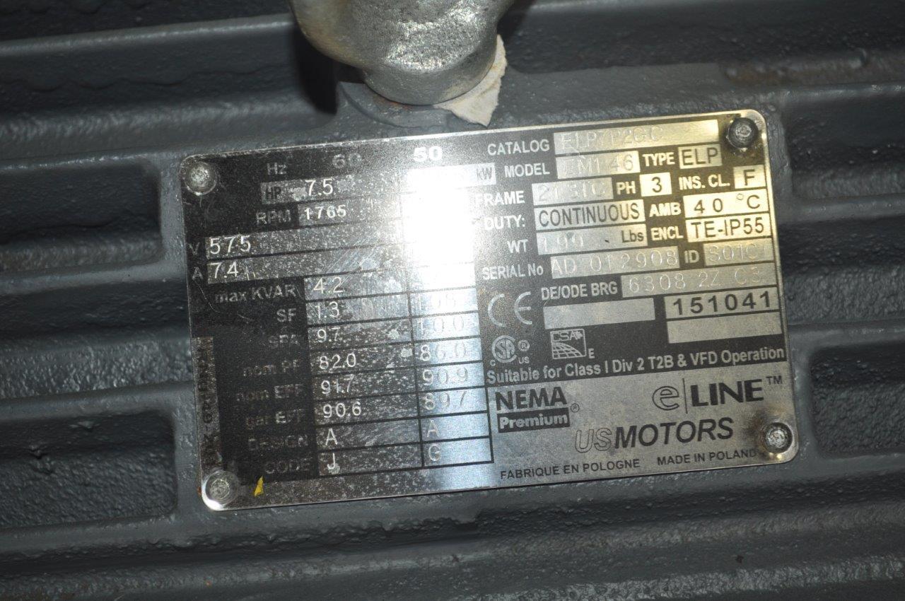 Nova, 10" hydraulic bar shear, 7.5 HP Veljan hydraulic pump, 2013 - Image 6