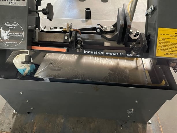 13" x 8.5" Ramco #RS-90P, 1" x 115.5" blade, 115V., 1725 RPM, 3 speeds 55/108/153 - Image 1