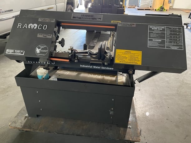 13" x 8.5" Ramco #RS-90P, 1" x 115.5" blade, 115V., 1725 RPM, 3 speeds 55/108/153 - Image 3