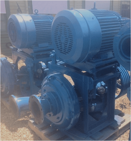 Ash Pump with 100 HP (74 kW) motor, Type B-6-6, (3 available) units - Image 1