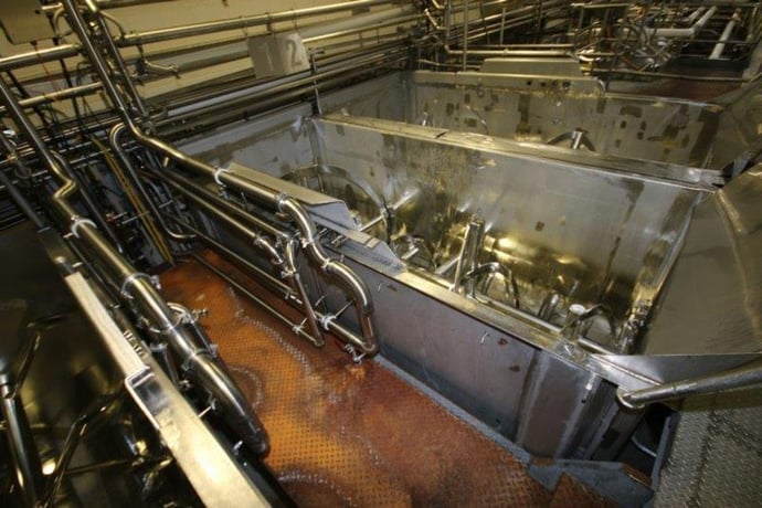 250 cu.ft. Stainless Steel double ribbon blender, non jacketed, chain driven, 75 HP - Image 5