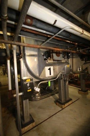 250 cu.ft. Stainless Steel double ribbon blender, non jacketed, chain driven, 75 HP - Image 10
