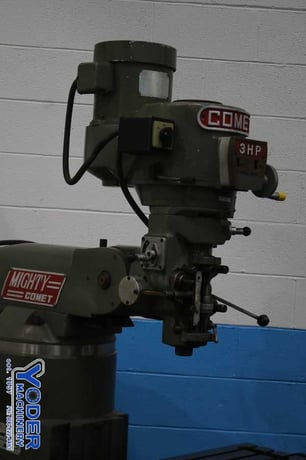 Comet, vertical ram type mill, 3 HP, #74598 - Image 2