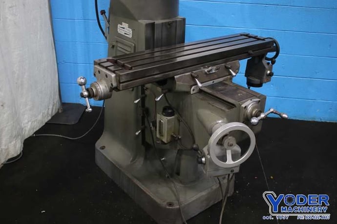 Comet, vertical ram type mill, 3 HP, #74598 - Image 4