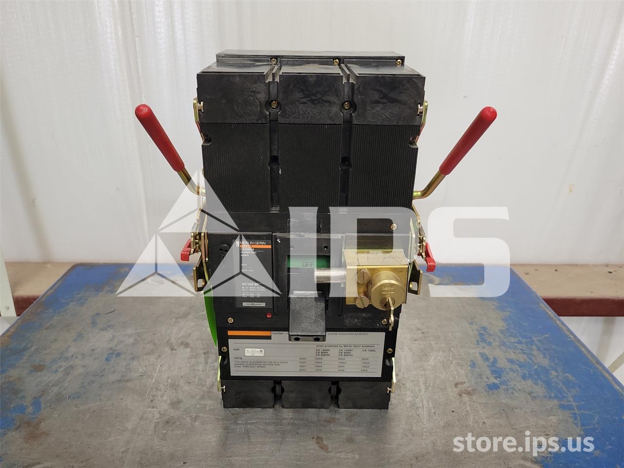 Square D Merlin Gerin Ck 800 Mccb With Standard Drawout Assembly - Image 1