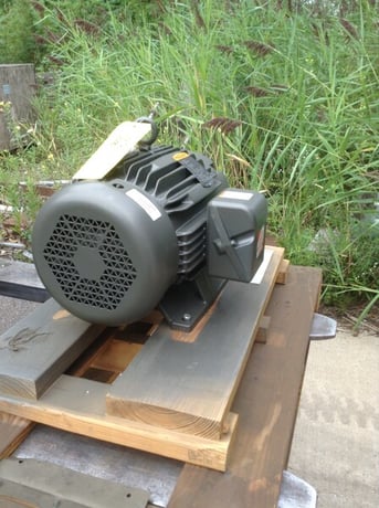 15 HP 1760 RPM Baldor, Frame 254TC, TEFC, new surplus, 230/460 Volts - Image 3