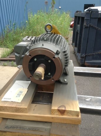 15 HP 1760 RPM Baldor, Frame 254TC, TEFC, new surplus, 230/460 Volts - Image 4