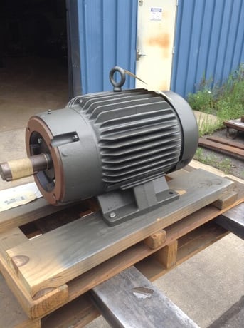 15 HP 1760 RPM Baldor, Frame 254TC, TEFC, new surplus, 230/460 Volts - Image 5