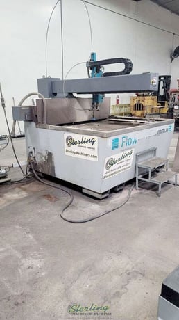 Flow #3M2-1313b, 60000 psi, 48" X, 48" Y, 7" Z, 30 HP, hopper, 2012, #A6749 - Image 6
