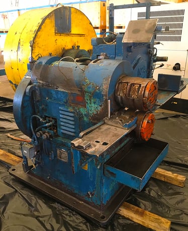National #4, 2-1/4" stock size, 10" roll diameter, 8-1/4" roll width, 20" rolled section length (2 available) - Image 2