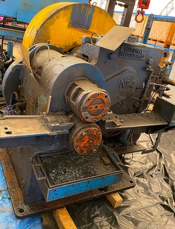 National #4, 2-1/4" stock size, 10" roll diameter, 8-1/4" roll width, 20" rolled section length (2 available) - Image 4