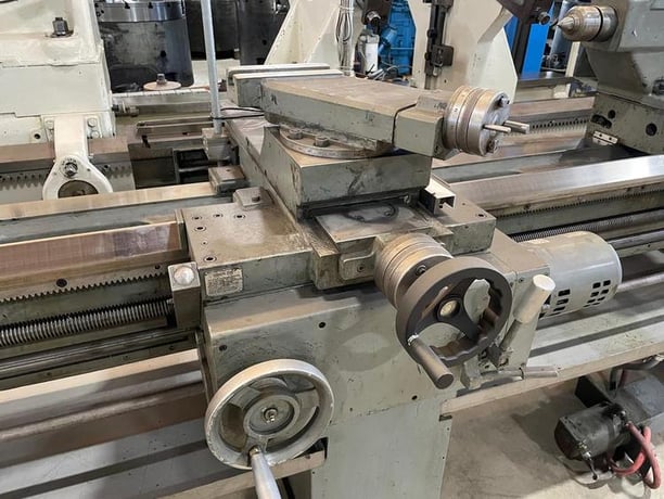 27" x 160" Romi #Supermaster, engine lathe, 17" swing over cross slide, inch/metric, 4-jaw 15.75" chuck, 1975 - Image 4