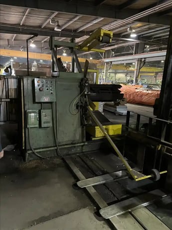 12 Stand, Bradbury #D3-30-12 Zee Purlin tooled, gear drive rollforming line,S43020 - Image 8