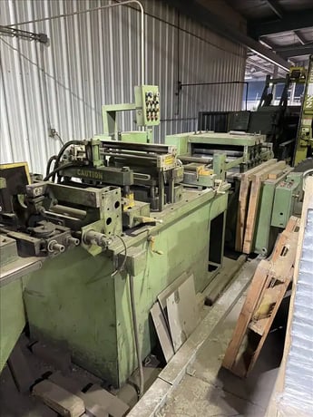 12 Stand, Bradbury #D3-30-12 Zee Purlin tooled, gear drive rollforming line,S43020 - Image 10