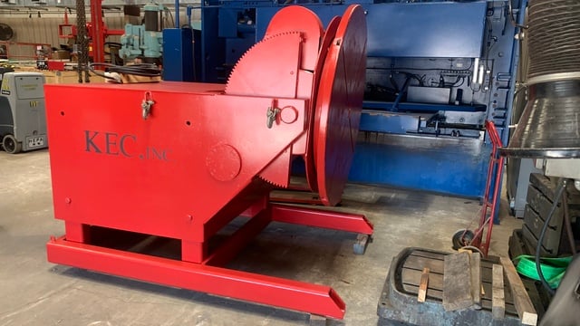 10000 lb. Preston-Eastin #PA100HD-12, welding positioner with 54" round table, 2012 - Image 1