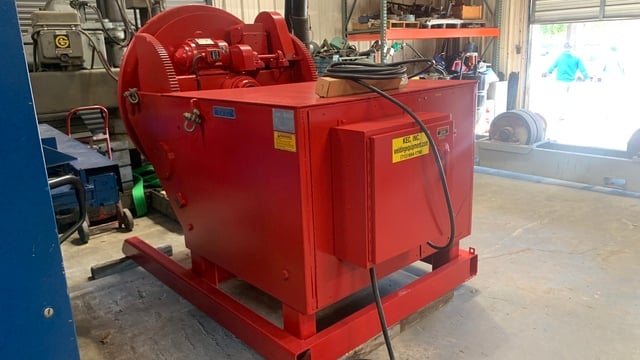10000 lb. Preston-Eastin #PA100HD-12, welding positioner with 54" round table, 2012 - Image 2
