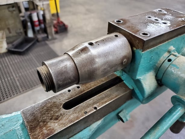 No. 3 Torrington, 3/4" 2 die rotary swager, 2 HP, 12 rolls - Image 8
