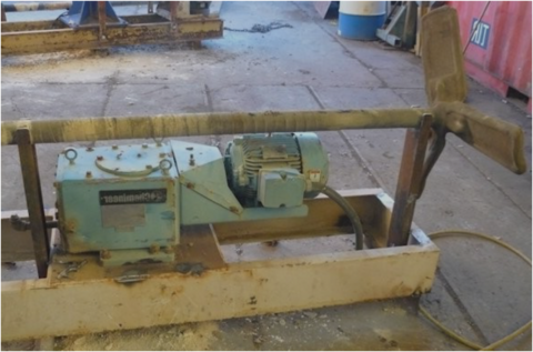 10 HP Chemineer #2HTD-10, agitator mixer, 1745 RPM - Image 1