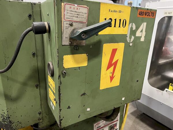 1/4" x 8-5/8" x 8-5/8" Amada #CSH-220, hyd notcher, 23 ton, 7/8" stroke variable speed, foot pedal, 1979 - Image 5